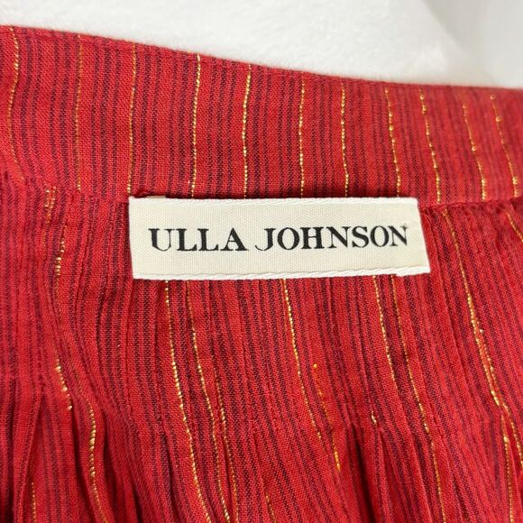 Ulla Johnson Rory Mini Dress 0 Red NEW - Picture 8 of 9
